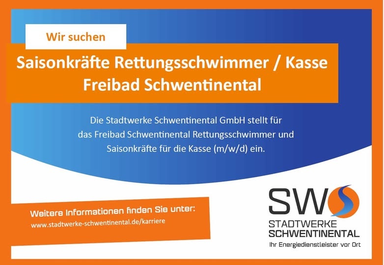 Saisonkräfte Freibad Schwentinental