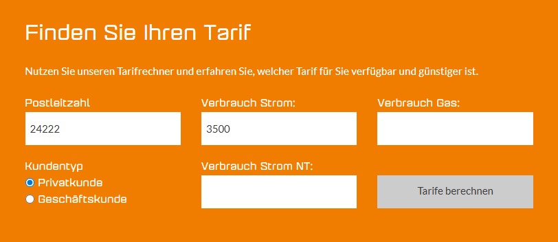 Tarifrechner